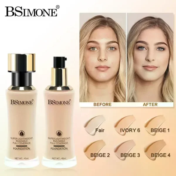 BSIMONE Liquid Foundation - Ваш надійний матуючий основа для обличчя